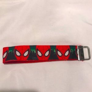 spiderman wristlet!